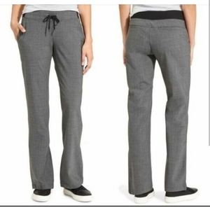 Athleta Midtown Wool Trouser Pants Grey Size 8T